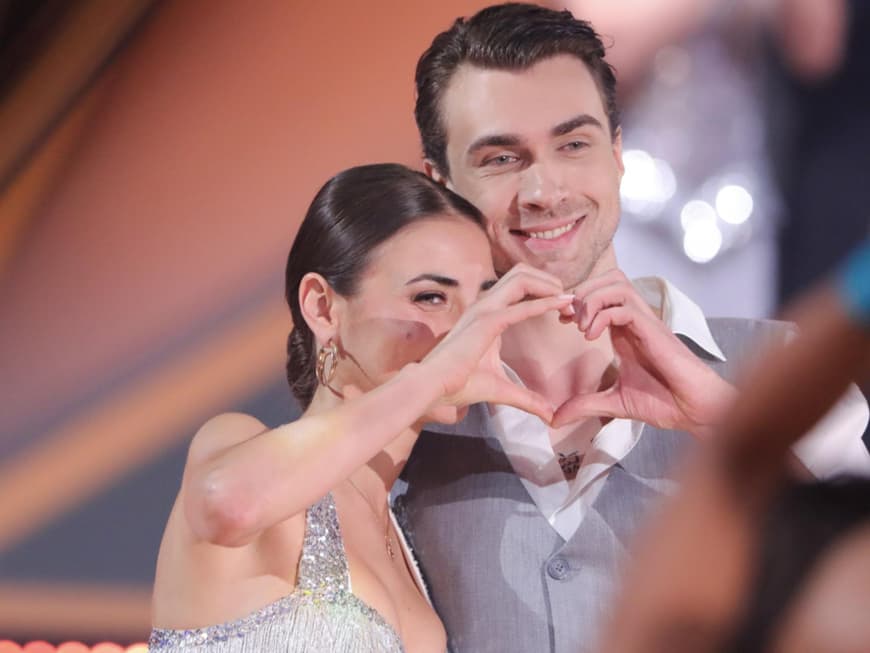 Ekaterina "Ekat" Leonova und Timon Krause beim Let's Dance Finale