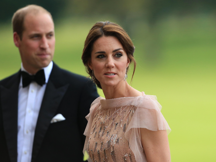 Prinzessin Kate und Prinz William schick gekleidet