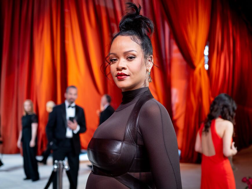 Rihanna ist zu Gast bei der Oscarverleihung 2023