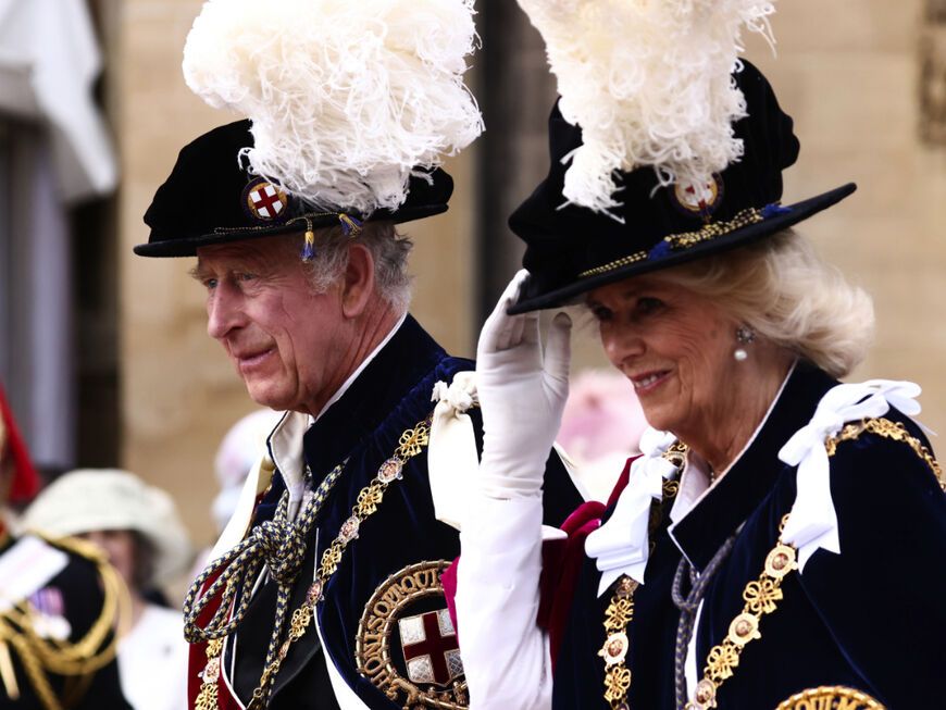König Charles und Königin Camilla, 2023. 