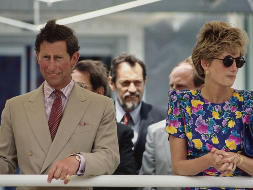 Prinz Charles und Prinzessin Diana. 
