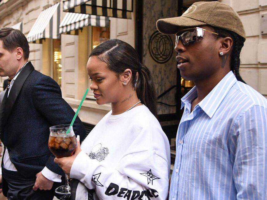Rihanna und A$AP Rocky in Paris