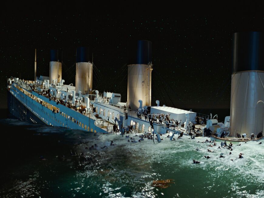"Titanic"-Film: Untergang der Titanic