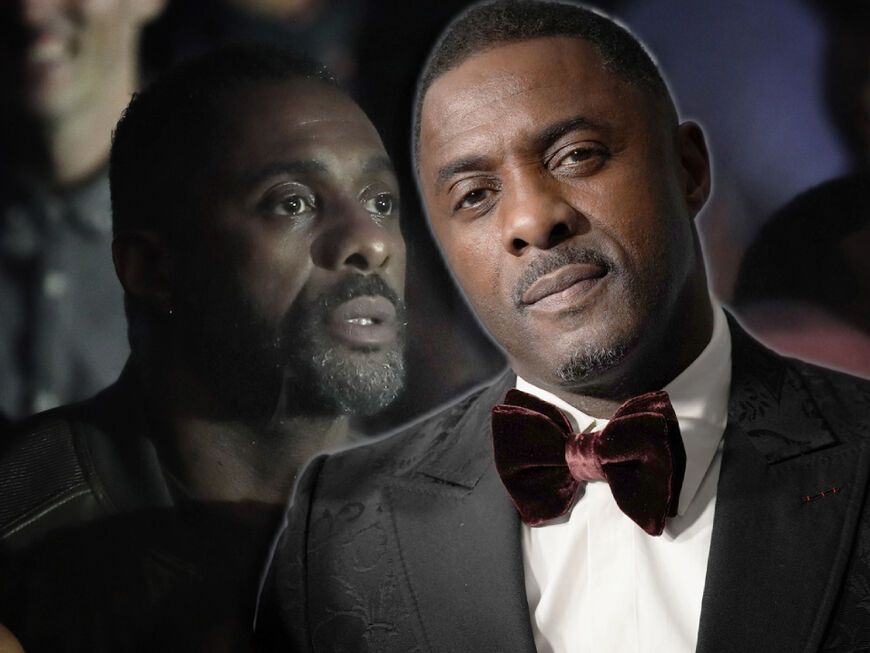 Idris Elba sieht ernst aus