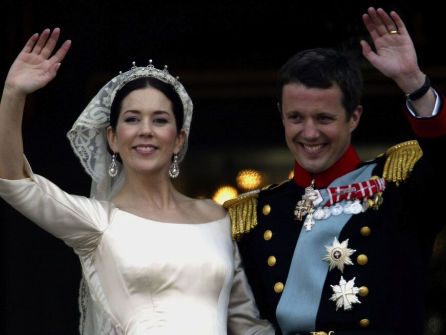 Im Jahr 2004 haben Prinzessin Mary und Prinz Frederik Ja gesagt. 