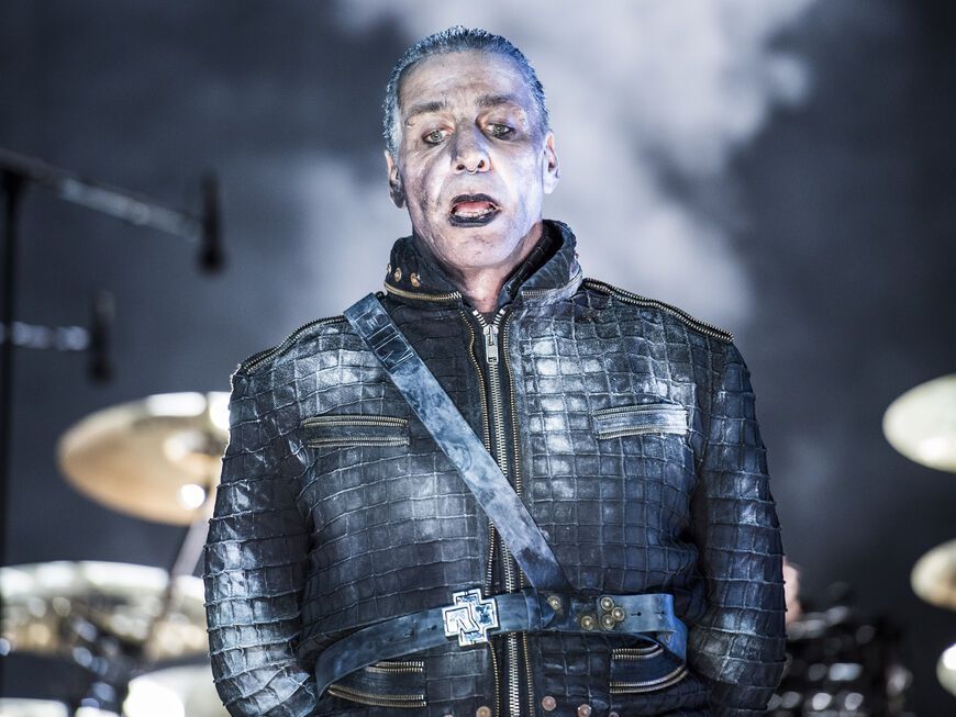 Till Lindemann beim Rammstein-Konzert