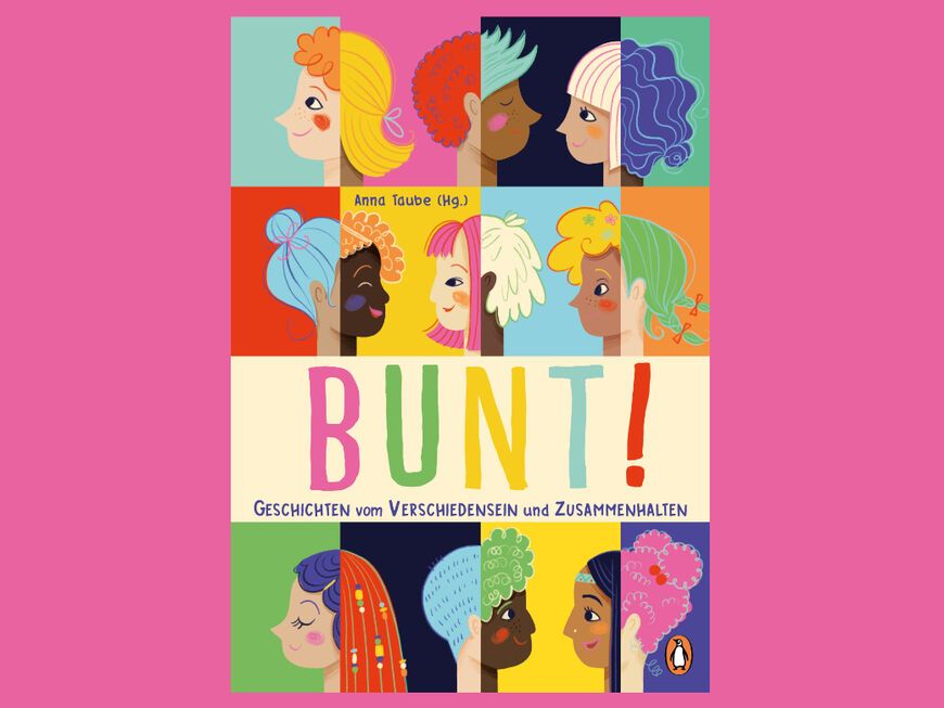 Buchcover "Bunt" von Anna Taube