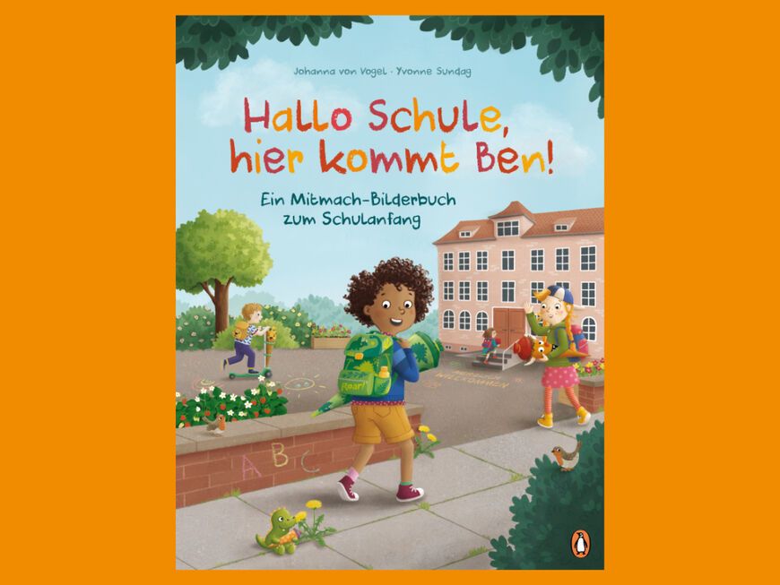 Buchcover "Hallo Schule, hier kommt Ben" von Johanna von Vogel