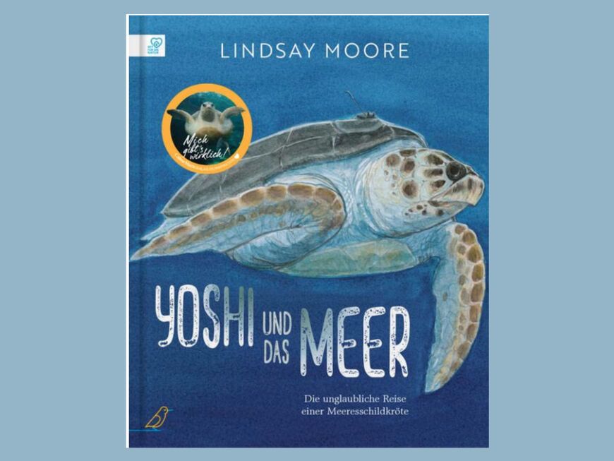 Kinderbuchcover zu "Yoshi und das Meer" von Lindsay Moore
