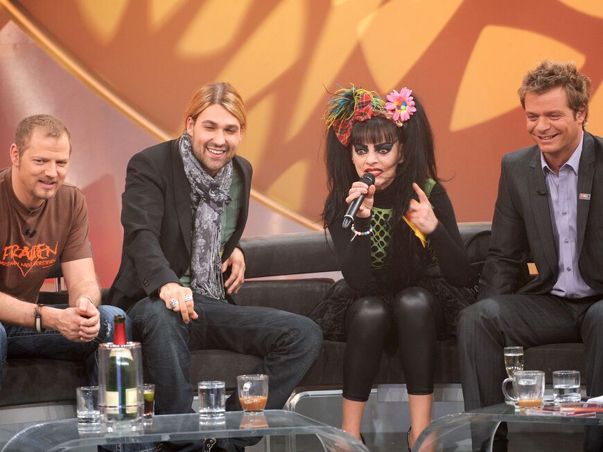 Mario Barth, David Garrett, Nina Hagen und Oliver Geissen bei "Die ultimative Chartshow"