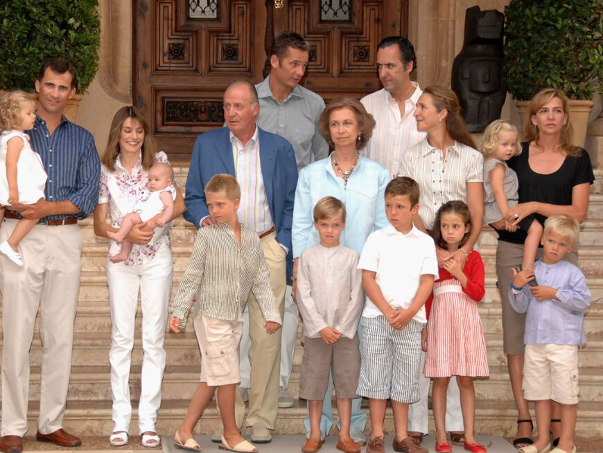 Die spanische Königsfamilie. 