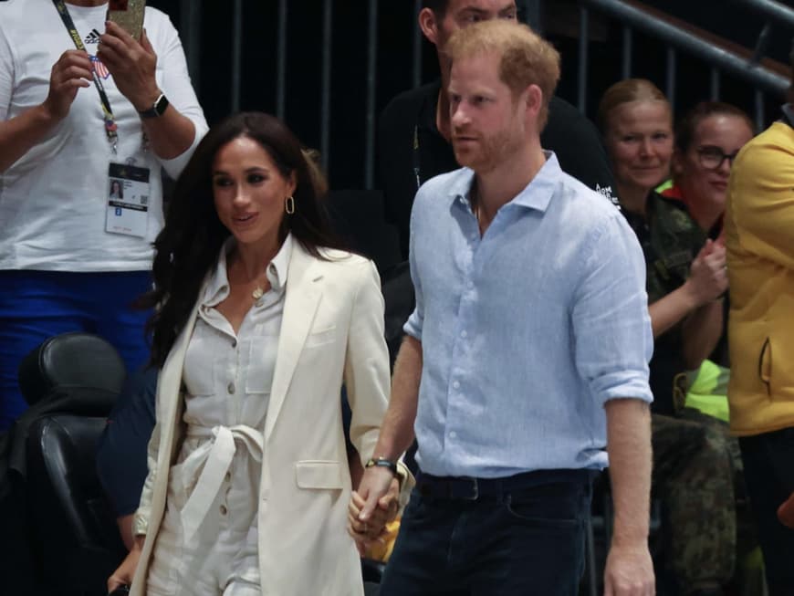 Wunderschne Hary Prinz Ehefrau Bild