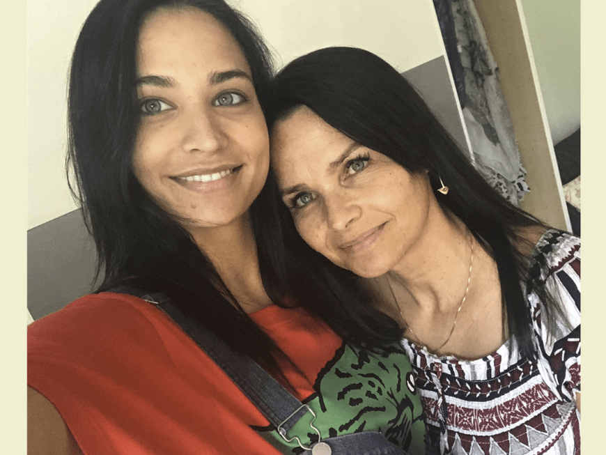 Amira Pocher und ihre Mutter Mirjam