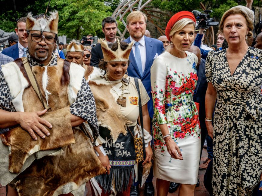 König Willem-Alexander und Königin Maxima sind in Südafrika zu Gast.