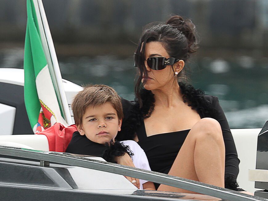Kourtney Kardashian mit Sohn Reign Disick
