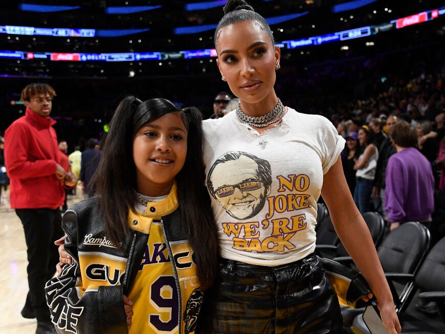 Kim Kardashian und Tochter North West