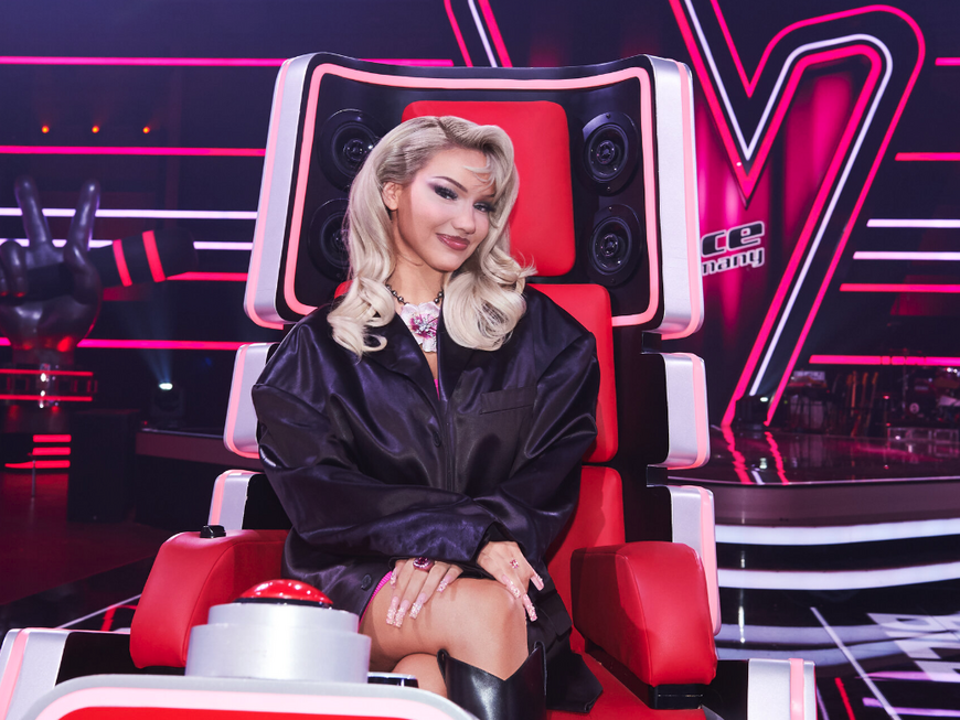 Shirin David bei "The Voice of Germany" 