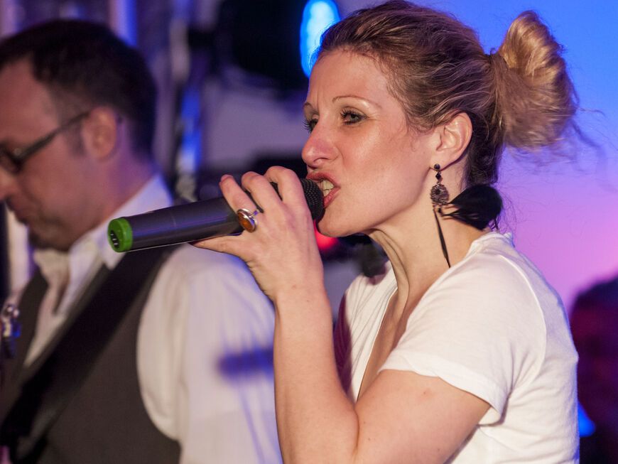 Simone Sommerland bei einem Auftritt im Februar 2018