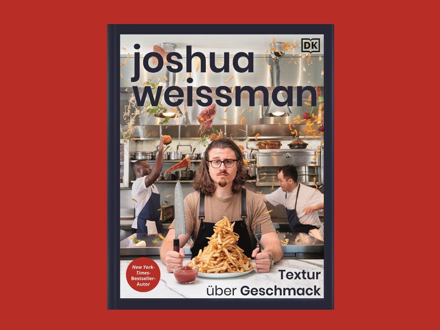 Buchcover "Textur über Geschmack" von Joshua Weissman