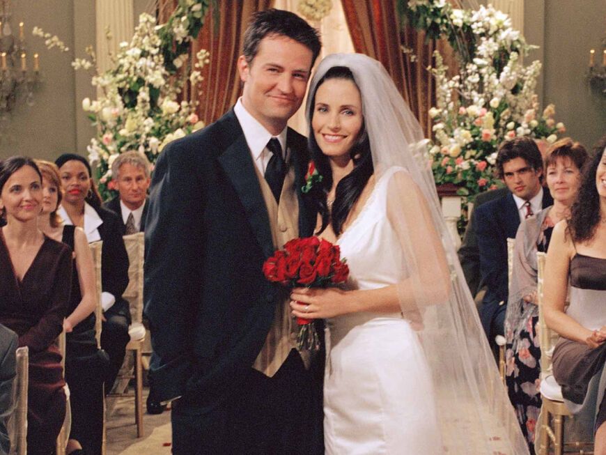 Chandler und Monica heiraten in "Friends"