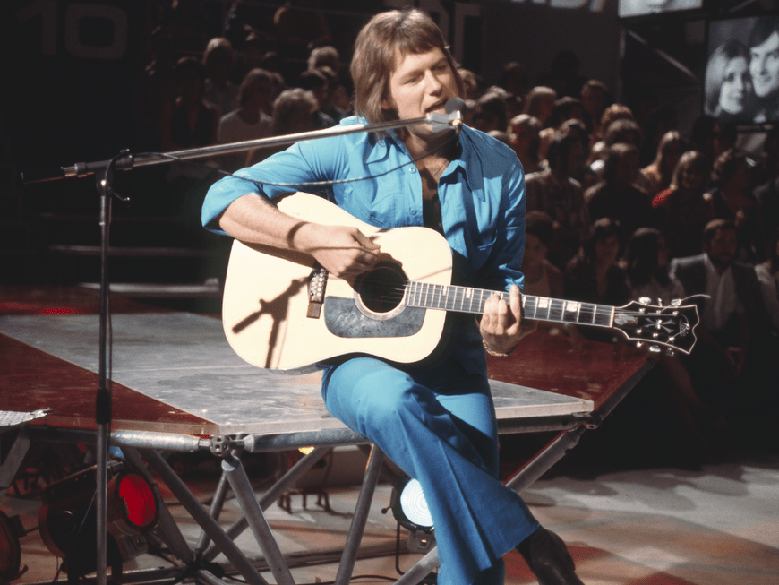 Gunter Gabriel 1973 in der "ZDF Hitparade"