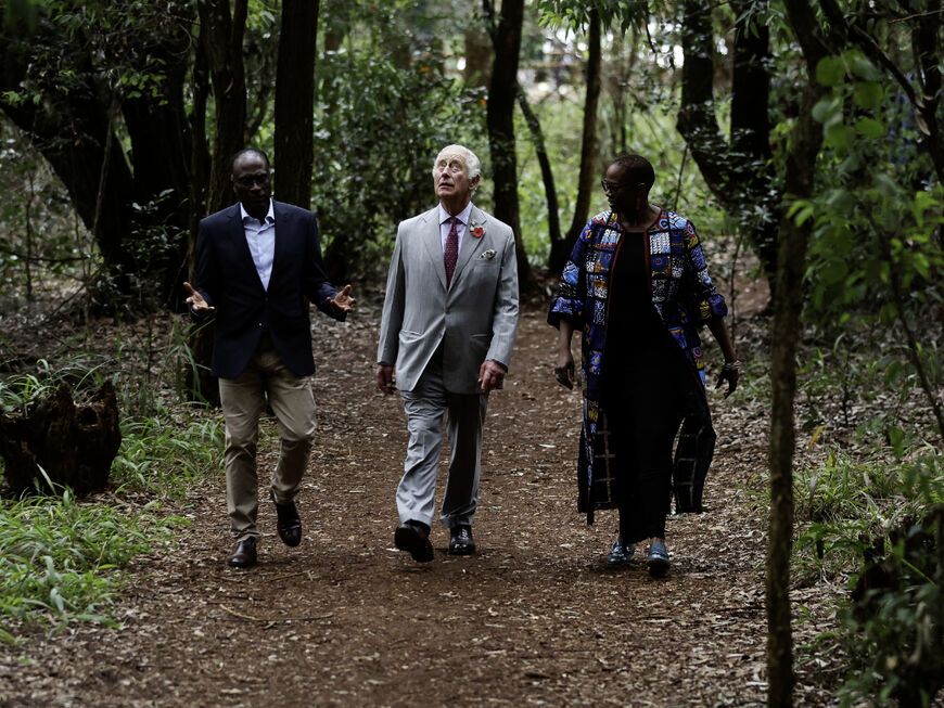 König Charles III. in Kenia, 2023. 