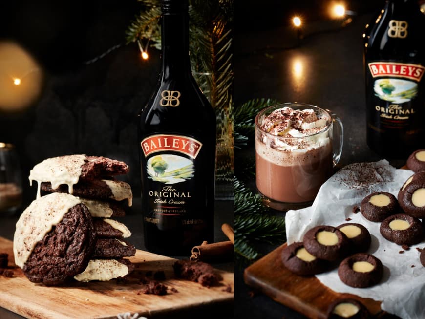 Plätzchen backen: Weihnachtliche Rezepte von Baileys
