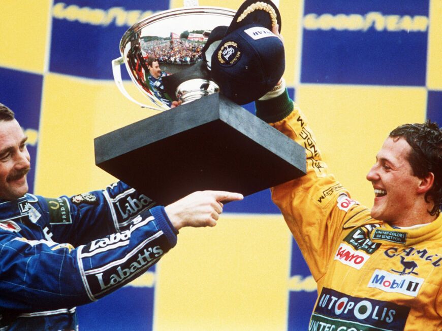 Michael Schumacher gewinnt erstes Rennen in Spa