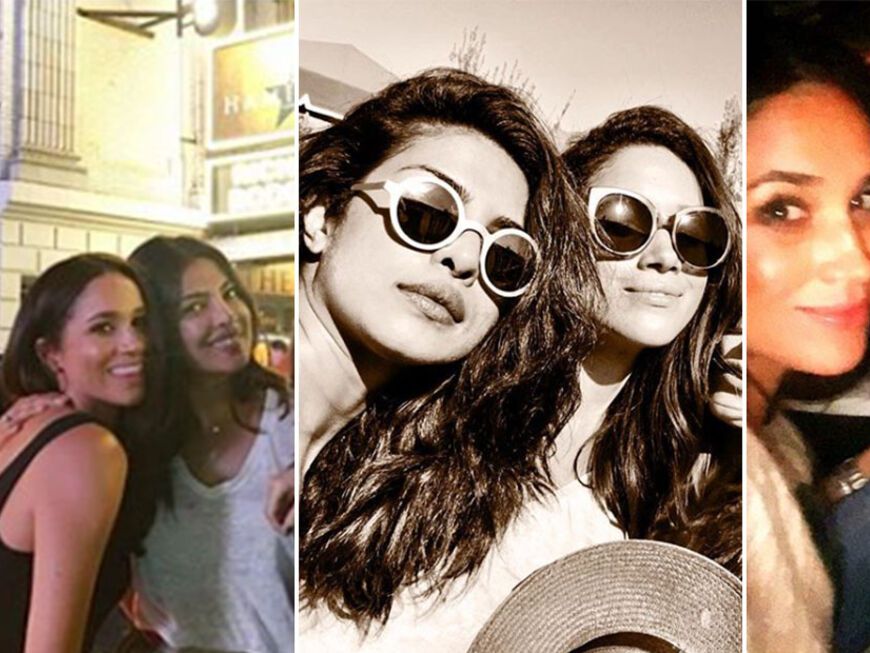 Priyanka Chopra und Herzogin Meghan machen Selfies zusammen