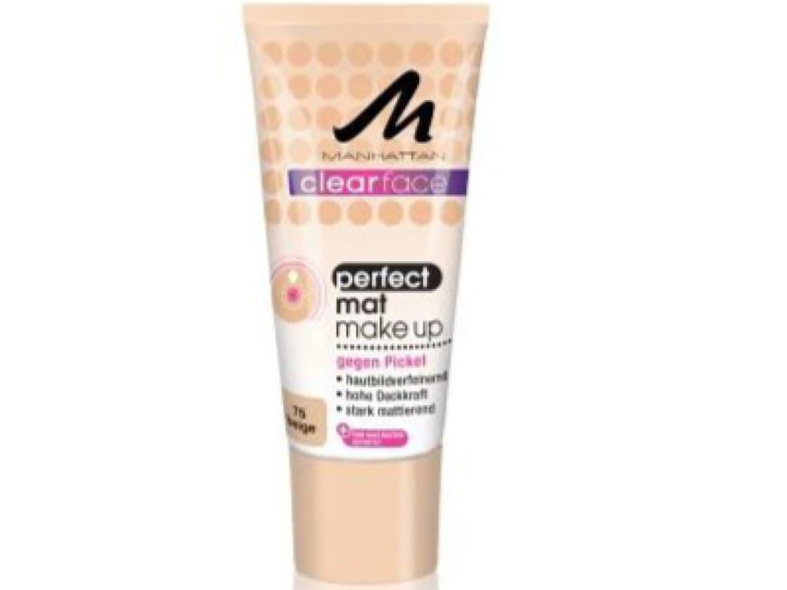 Manhattan Clearface Perfect Mat Make Up Rossmann www.ok-magazin.de