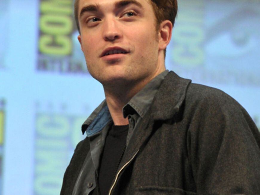 Teenie-Schwarm Robert Pattinson durfte natürlich nicht fehlen