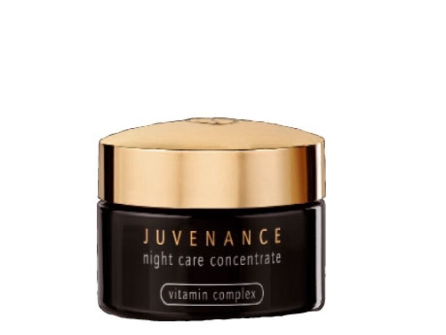 Regeneriert trockene Haut: "Juvenance Night Care Concentrate" von Juvena, 
50 ml 
ca. 48 Euro