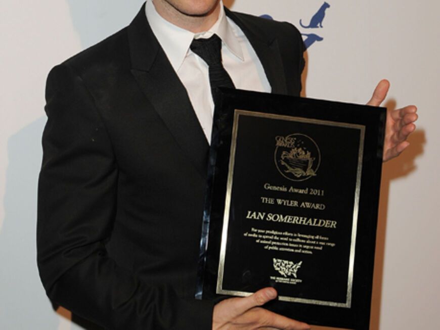 Ian Somerhalder wurde sogar mit einem Award ausgezeichnet