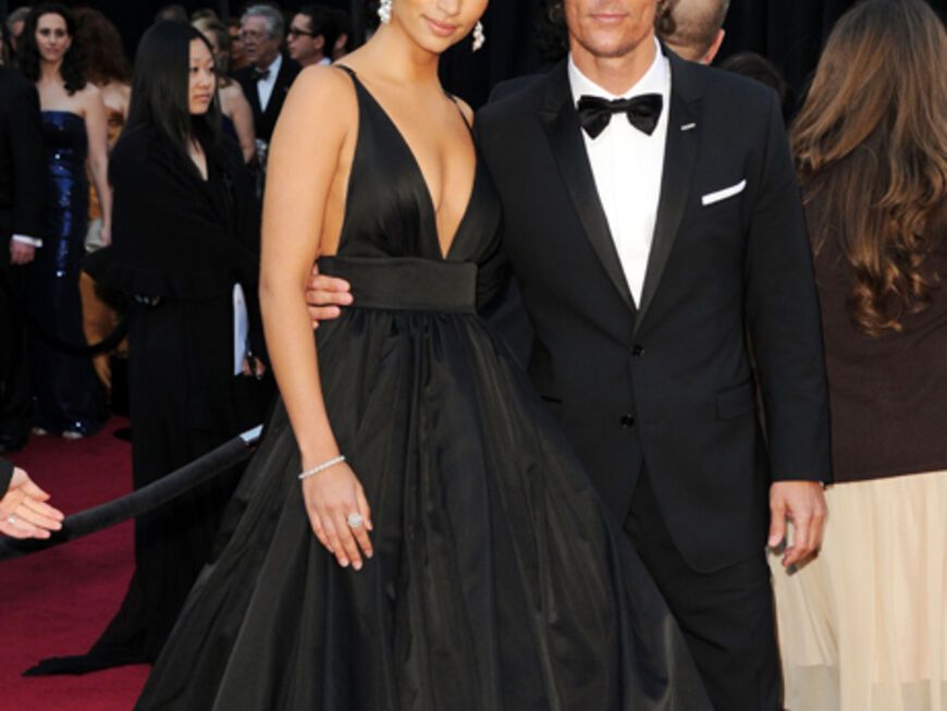 Glückliches Paar: Camila Alves mit Matthew McConaughey ﻿