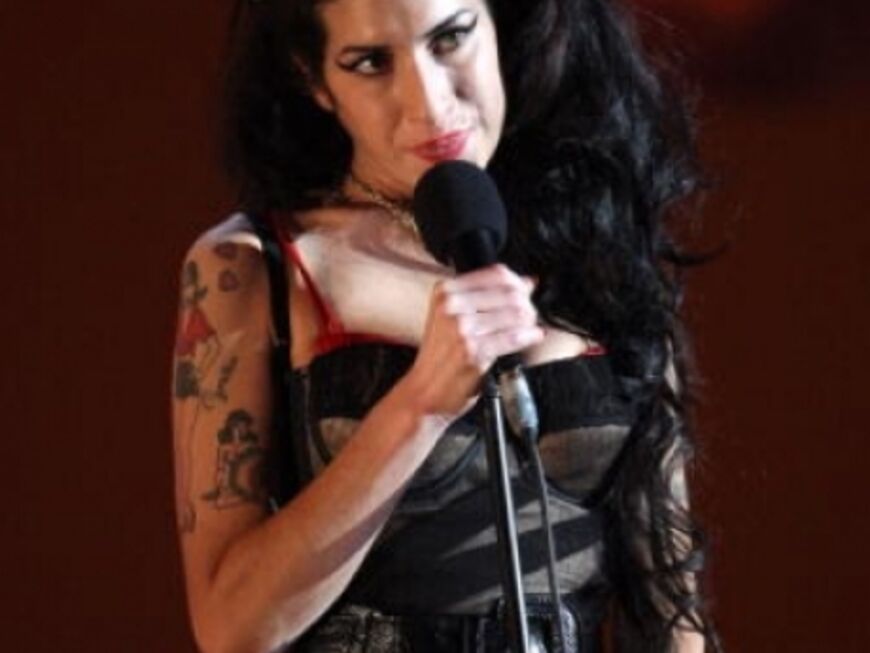 Amy Winehouse war der Star des Abends