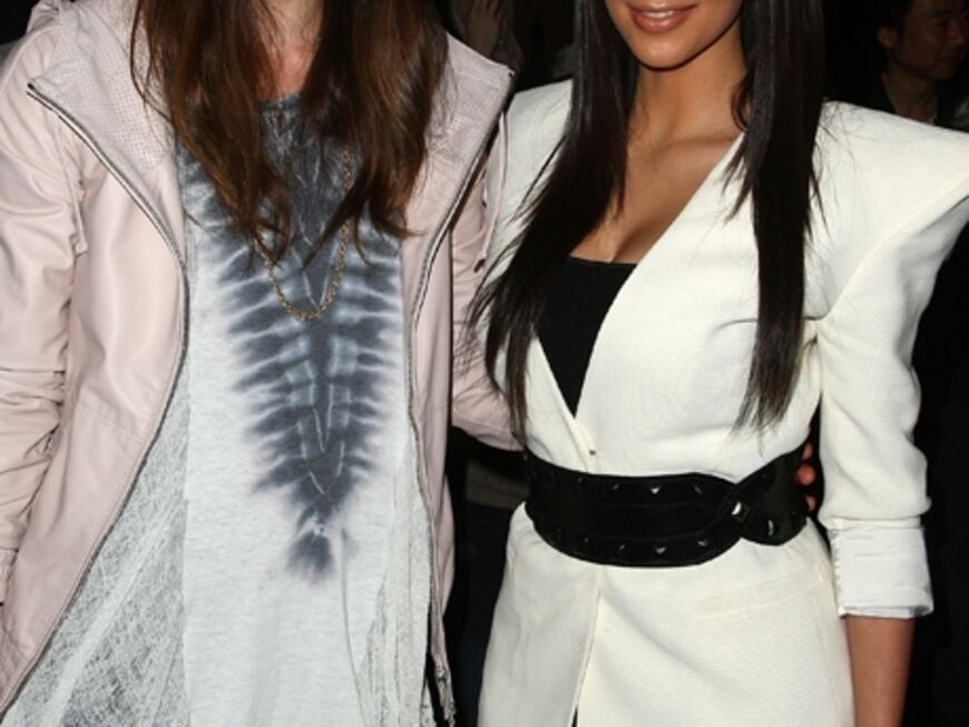 Milla Jovovich und Kim Kardashian bei Y-3