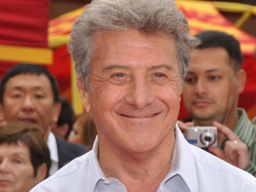 Gut drauf: Hollywood-Star Dustin Hoffman