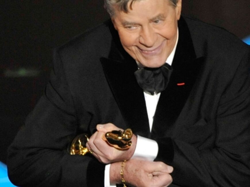 Komiker Jerry Lewis erhielt den Jean Hersholt-Preis für seine humanitären Dienste