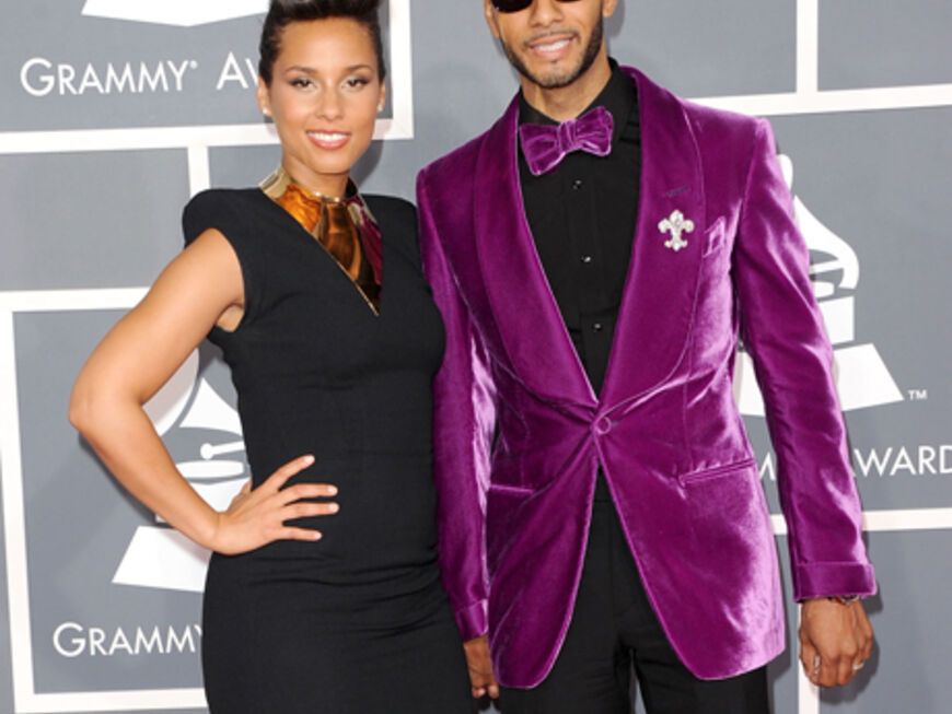 Happy Couple: Alicia Keys mit ihrem Ehemann Swizz Beatz