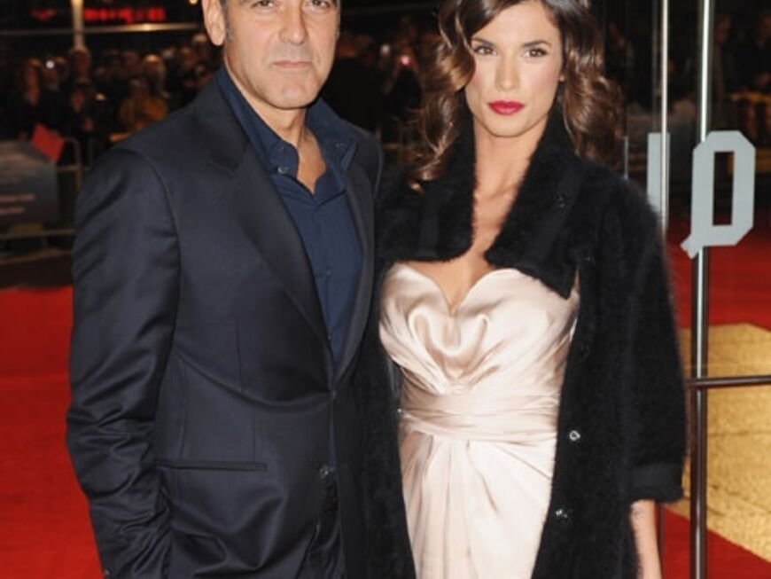 Er ist wahrscheinlich Hollywoods beliebtester Junggeselle - und sie hat sich ihn geschnappt: Die italienische Schauspielerin Elisabetta Canalis ist die Neue an George Clooneys Seite