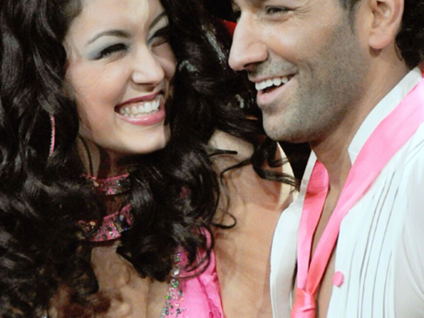 Rebecca Mir und Massimo Sinató bei "Let's Dance"