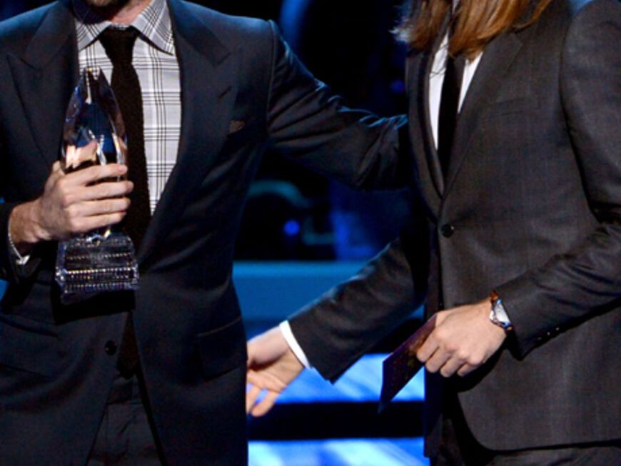 Adam Levine und James Valentine wurden mit ihrer Band Maroon 5 zum beliebtesten Musik-Act gewählt