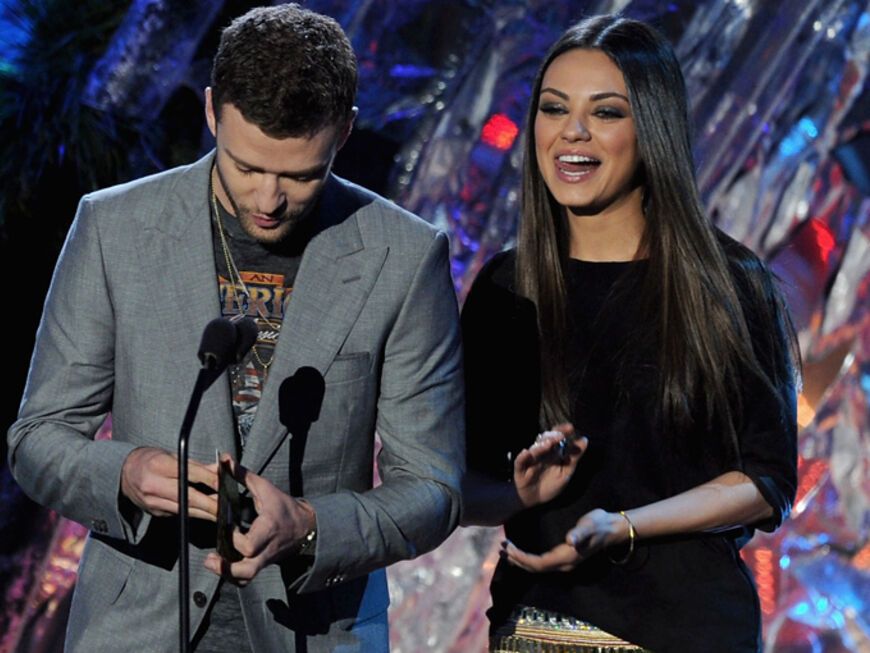 Da war es noch harmlos zwischen Justin Timberlake und Mila Kunis