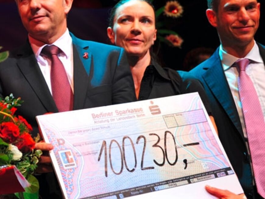 Über 10.000 Euro kamen 2009 für die Berliner Aids-Hilfe zusammen