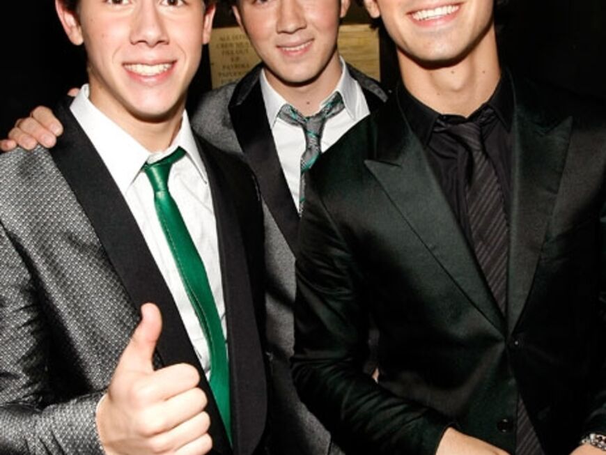 Gewannen den "Breaktrought Artist Award": Die Jonas Brothers