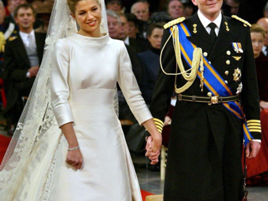Teurer Spaß: Die Hochzeit von Kronprinz Willem-Alexander und Máxima soll nach Schätzungen 20 Millionen Euro gekostet haben
