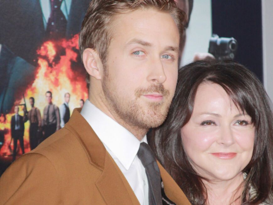 Frauenschwarm Ryan Gosling brachte seine Mutter Donna mit zur Premiere