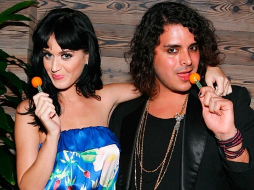 Katy Perry posiert mit Markus Molinari