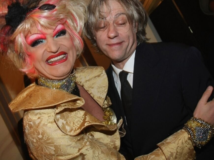 Olivia Jones und Sir Bob Geldof