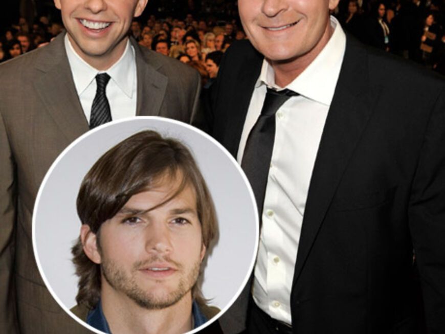 Jon Cryer und Charlie Sheen äußern sich über Ashton Kutchers neue Rolle